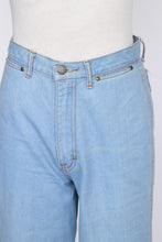 Load image into Gallery viewer, 1970s Jeans Pentimento Cotton Denim Boho Hippie 26&quot; x 30&quot;