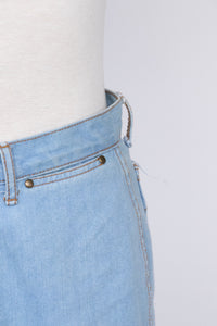 1970s Jeans Pentimento Cotton Denim Boho Hippie 26" x 30"