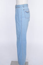 Load image into Gallery viewer, 1970s Jeans Pentimento Cotton Denim Boho Hippie 26&quot; x 30&quot;