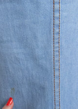 Load image into Gallery viewer, 1970s Jeans Pentimento Cotton Denim Boho Hippie 26&quot; x 30&quot;