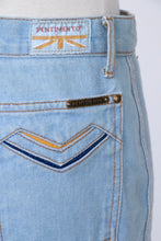 Load image into Gallery viewer, 1970s Jeans Pentimento Cotton Denim Boho Hippie 26&quot; x 30&quot;