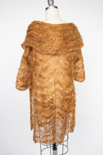 Load image into Gallery viewer, Vintage Hand Knit Sweater 1990s Wool Chunky Open Crochet
