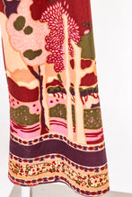Load image into Gallery viewer, 1970s Pants Nylon Print Nylon Knit Low Rise XS
