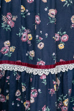 Load image into Gallery viewer, 1970s Prairie Skirt Floral Cotton Full S