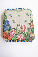 Load image into Gallery viewer, Antique 1920s Muff Beaded Hand Warmer Accessory Deco Flapper Floral