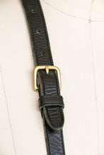 Load image into Gallery viewer, Vintage Dooney &amp; Bourke Pebble Leather Black Purse 1990s Shoulder Bag