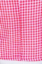 Load image into Gallery viewer, 1970s Vest Top Cotton Gingham Cropped XS
