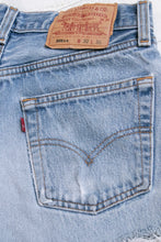 Load image into Gallery viewer, 1990s Levi&#39;s 501xx Jean Shorts Cotton Denim Cut Offs 28&quot;