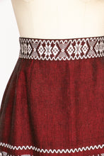 Load image into Gallery viewer, 1960s Maxi Column Skirt Cotton Woven Mexican M