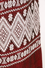 Load image into Gallery viewer, 1960s Maxi Column Skirt Cotton Woven Mexican M