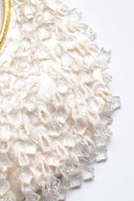 Load image into Gallery viewer, 1960s Purse 3D Beaded Dangle Embellished Cocktail Clutch Bag
