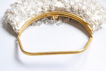 Load image into Gallery viewer, 1960s Purse 3D Beaded Dangle Embellished Cocktail Clutch Bag