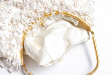 Load image into Gallery viewer, 1960s Purse 3D Beaded Dangle Embellished Cocktail Clutch Bag