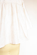 Load image into Gallery viewer, 1910s Bed Jacket Cotton Embroidered Lingerie Top