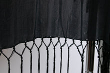 Load image into Gallery viewer, 1920s Piano Shawl Embroidered Floral Fringe Deco