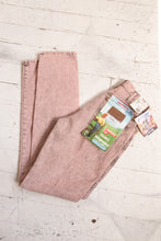 Load image into Gallery viewer, 1980s Wrangler Jeans Cotton Denim Deadstock Pink 26&quot; x 34&quot;