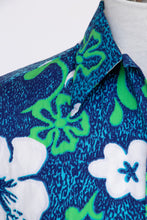 Load image into Gallery viewer, 1960s Hawaiian Shirt Floral Cotton Men&#39;s L