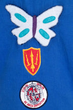 Load image into Gallery viewer, 1970s Shirt Patch Appliqué Cotton Button Up Long Sleeve XS  P