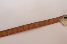 Load image into Gallery viewer, 1950s Belt + Buckle Disney Hand Tooled Leather Western Mickey Youth