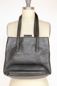 1990s Coach Purse Black Leather Shoulder Bag
