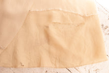 Load image into Gallery viewer, 1920s Dress Silk Chiffon Beaded Air Brushed Floral Deco Gown M