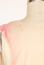 Load image into Gallery viewer, 1920s Dress Silk Chiffon Beaded Air Brushed Floral Deco Gown M
