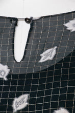 Load image into Gallery viewer, 1980s Dress Silk Chiffon Party Cocktail Metallic Full Skirt S