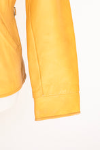 Load image into Gallery viewer, 1970s Men&#39;s Buckskin Leather Jacket Zip Up M