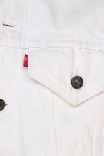 Load image into Gallery viewer, Levi&#39;s Denim Jacket 1980s White Cotton M 38&quot;