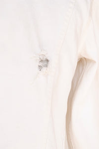 Levi's Denim Jacket 1980s White Cotton M 38"