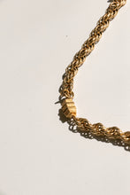 Load image into Gallery viewer, Vintage Necklace West Germany Iridescent Glass Filigree Faux Pearl