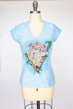 Load image into Gallery viewer, 1970s T-Shirt Terry Cloth Kangaroo Fitted Baby Tee S