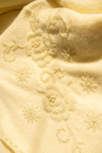 Load image into Gallery viewer, 1960s Sweater Beaded Cream Wool Knit Cardigan Embellished M