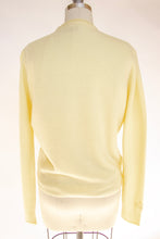 Load image into Gallery viewer, 1960s Sweater Beaded Cream Wool Knit Cardigan Embellished M