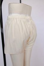 Load image into Gallery viewer, 1990s Christian Dior Monsieur Silk Trunks Cream Shorts