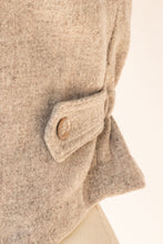Load image into Gallery viewer, 1970s Wool Vest Top Gray Waistcoat XS