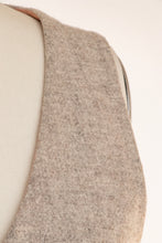 Load image into Gallery viewer, 1970s Wool Vest Top Gray Waistcoat XS