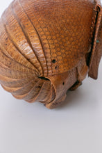 Load image into Gallery viewer, 1940s Armadillo Purse Taxidermy Brown Leather Shoulder Handbag Bag