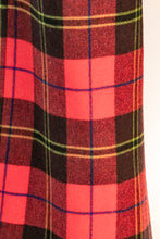 Load image into Gallery viewer, 1980s Pants Wool Plaid High Waist Trousers Benneton S