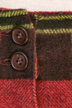 Load image into Gallery viewer, 1980s Pants Wool Plaid High Waist Trousers Benneton S