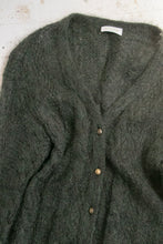 Load image into Gallery viewer, 1980s Sweater Chunky Mohair Knit Oversized Cardigan Benetton M