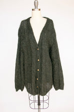 Load image into Gallery viewer, 1980s Sweater Chunky Mohair Knit Oversized Cardigan Benetton M