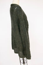 Load image into Gallery viewer, 1980s Sweater Chunky Mohair Knit Oversized Cardigan Benetton M