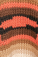 Load image into Gallery viewer, Ralph Lauren Hand Knit Wool Wrap Sweater Fringe Poncho Southwestern