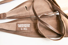 Load image into Gallery viewer, 1980s Belt Leather Tie Wrap Waist Cinch Boho Brown France