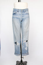 Load image into Gallery viewer, 1980s Levi's 501 Redline Selvedge Jeans Distressed Denim 29" x 33"