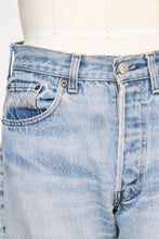 Load image into Gallery viewer, 1980s Levi's 501 Redline Selvedge Jeans Distressed Denim 29" x 33"