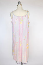 Load image into Gallery viewer, 1970s Nightgown Vanity Fair Floral Printed Lingerie Slip Dress M
