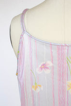 Load image into Gallery viewer, 1970s Nightgown Vanity Fair Floral Printed Lingerie Slip Dress M