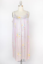Load image into Gallery viewer, 1970s Nightgown Vanity Fair Floral Printed Lingerie Slip Dress M